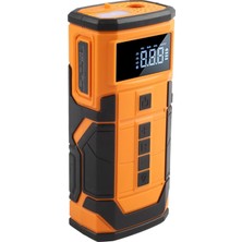 Asitan Akü Takviye Cihazı Hava Kompresörü Lastik Şişirme 150PSI 800A Güç 8000MAH Powerbank