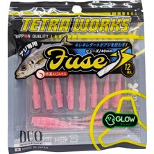 Asitan Duo Tetra Works Silikon Fuse 40MM. S502 Pink Flakes Suni Yem