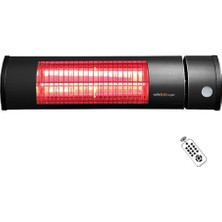 Asitan Cafesun Bright Uzaktan Kumandalı Infrared Dış Ortam Isıtıcı 2000 Watt