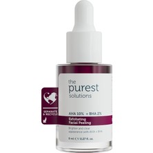 Asitan The Purest Solutions Aha & Bha Canlandırıcı ve Cilt Tonu Eşitleyici Kırmızı Peeling Cilt Seru