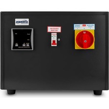 Asitan Powerful PSM-1115 15 Kva (15000 Va) Mikro Işlemcili Koruma Üniteli Voltaj Regülatörü Siyah