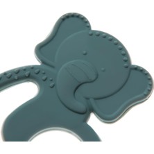Asitan Silikon Diş Kaşıyıcı Fil Dişlik Mint