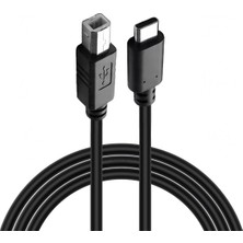 Asitan Type-C To Usb-B Yazıcı Tarayıcı Printer Kablosu (3 Metre) - Pc ve Laptop ile Yazıcı Ara Bağla