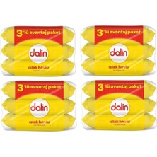 Asitan Islak Temizleme Mendili 56LI(3 Lü Paket) x 4 Adet