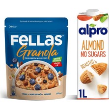 Asitan Yaban Mersinli Granola & Alpro Şekersiz Badem Içecek Kahvaltı Seti