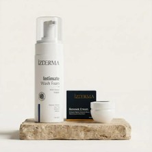 Asitan Izderma Cosmetic Renewal Cream ve Intim Yıkama Köpüğü Seti