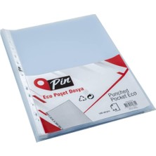 Asitan Pin Eco Poşet Dosya A4 100'LÜ Paket