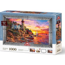 Asitan Muhteşem Batış 1000 Parça Çerçeveli Puzzle