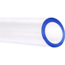 Asitan Dyzer Endüstriyel Şeffaf Pvc Hortum 16X21 (1 Metre) (Iç Çap:16 mm Dış Çap: 21 Mm)