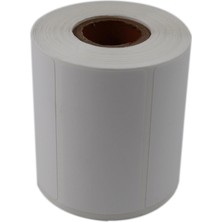 Asitan Pp Termal Etiket 70MM x 35MM Boyutlarında 500 Adet Kuka Çapı 25MM ve Maks Rulo Çapı 65MM, Barko