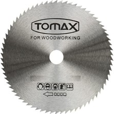 Asitan Tomax Ağaç Daire Testeresi Elmassız 115X1.2X22.2X80Z Diş