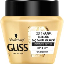 Asitan Ultimate Oil Elixir - Besleyici 2'si 1 Arada Saç Bakım Maskesi 300 ml