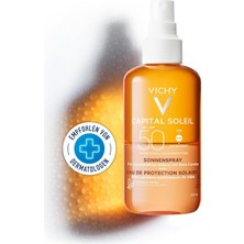 Asitan Vichy Capital Soleil Sağlıklı Brozlanştıran Güneş Koruyucu Su Spf 50 1 Paket