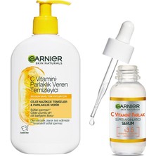Asitan C Vitamini Parlaklık Veren Temizleyici 250 ml & C Vitamini Parlak Süper Aydınlatıcı Serum (30 M