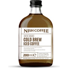 Asitan Coffee Cold Brew Şekerli Kahve 200 ml - Cam Şişe