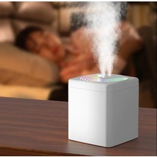 Asitan Coofbe Büyük Kapasiteli Çift Nozzle 3 Litre Buhar Makinası Hava Nemlendirici Humidifier Koku Ekl
