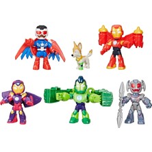 Asitan Iron Man And His Awesome Friends Zırhlı Avengers Paketi Aksiyon Figürü Seti