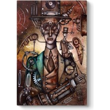 Asitan Mekanik Adam Tablosu 30 x 45