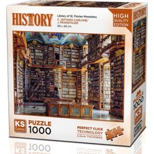 Asitan 1000 Parça St. Florian Manastır Kütüphanesi Puzzle