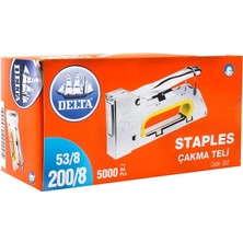 Asitan Delta Çakma Zımba Teli 53-8/200-8 200 Serisi 5000 Adet