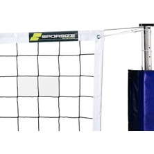 Asitan Profesyonel Voleybol Ağı, 4 mm Çelik Halatlı Voleybol Veterineri ve Tüm Hava Koşullarına Uygu