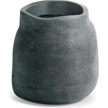 Asitan Boge 58 L Plastik Saksı Granit
