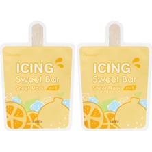 Asitan Pıeu Portakal Içerikli Aydınlatıcı Ferahlatıcı Maske A Pıeu Icing Bar Sheet Mask Hanrabong