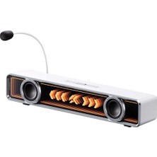 Asitan K20 Pro White Rgb 7.1 Surround Bluetooth Gaming Soundbar (MC-K20-6)