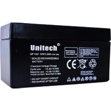 Asitan Unitech 12V/1.2AH Bakımsız Kuru Akü