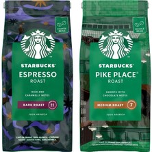 Asitan Pike Place & Dark Espresso Roast Çekirdek Kahve Seti 400 G