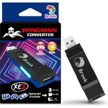 Asitan Brook Wingman Xe 2 Dönüştürücü - Ps, Anahtar Konsolları ve Pc Için Ikisi Bir Arada Kablosuz