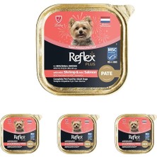 Asitan Plus Pate Karidesli ve Somonlu Mini Küçük Irk Köpek Maması 85 gr (4 Paketi)