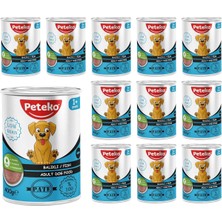 Asitan Yetişkin Köpek Balıklı Pate 400 gr x 12 Adet