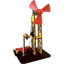 Asitan Rüzgar Türbini – Kendin Yap Stem Bilim ve Deney Seti – Dıy Montessori Eğitim – Maker Set