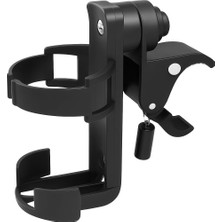 Asitan Dailytech Bebek Arabası ve Bisiklet Için Bardak Tutucu, 25-50MM Ayarlanabilir, Siyah, Biberon ve �