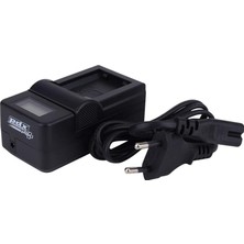 Asitan Pdx Plus,canon Eos LP-E10 Bataryası Ile Uyumlu (Dijital Göstergeli) Fotoğraf Makinesi Şarj Ciha