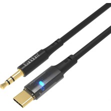 Asitan AUX53 1m Type-C To 3.5mm Dijital Aux Kablo - Siyah 400117