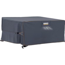 Asitan Bahçe Mobilyası Örtüsü, 250-250-90CM, Ağır Hizmet Oxford Kumaş, Su Geçirmez, Dış Mekan ve