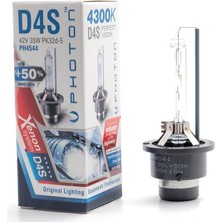 Asitan Photon D4S 4300K +%50 More Vısıon Ampul