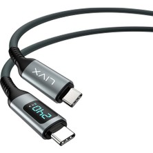 Asitan Thunderbolt 4 Type C To Type C 240W Hızlı Şarj 8K@60Hz Görüntü Aktarımı 40GBPS Veri Transfer