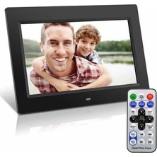 Asitan 10 Inç LCD Ekran Dijital Fotoğraf Çerçevesi Video Oynatma + Mp3
