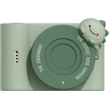 Asitan Zoo Family Dino Green C5 Dijital Kamera, Yeşil