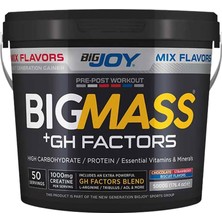 Asitan Bigjoy Bigmass Gh Factors Karbonhidrat Tozu 5000GR - Mix Aromalı