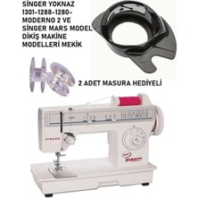 Asitan Singer Yoknaz 1301-1288-1280- Moderno 2 ve Mars Model Makineleri Için Mekik 2 Adet Masura Hed