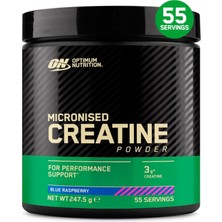 Asitan Optimum Nutrition Creatine Mavi Ahududu Kreatin 248 Gram
