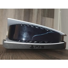Asitan Ps5 Için Logolu Ps5 Için Disc Yatay Stand Playtation 5 CD Edition Fat Kasa ile Uyumlu, CD Versiyon
