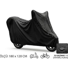 Asitan Motosiklet ve Scooter Koruma Brandası – Su ve Toz Geçirmez 180X120 cm