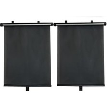 Asitan Carub Güneşlik Perde Otomatik Makaralı 2li 36 x 45 cm