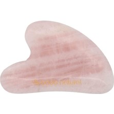 Asitan Pembe Kuvars Gua Sha Yüz Masaj Taşı
