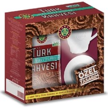 Asitan Dünyası Türk Kahvesi Orta Kavrulmuş, 4X100 G, Fincan Hediyeli, 2 Adet
